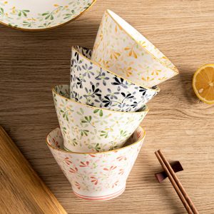 high quality appearance level household ceramic 5 inch conical bowl2