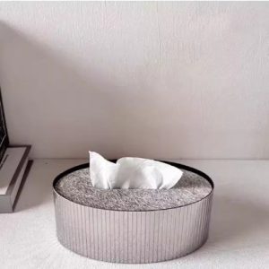 Stainless steel horsehair mirror surface tissue box stainless steel horsehair mirror surface tissue box4